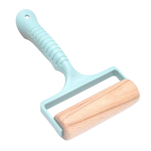 Wooden Roller pin for dough and pizza - kitchen rolling pin  Pastry Roller with Handle for Baking