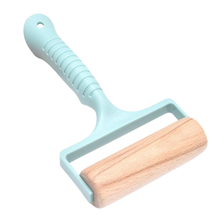 Wooden Roller pin for dough and pizza - kitchen rolling pin  Pastry Roller with Handle for Baking