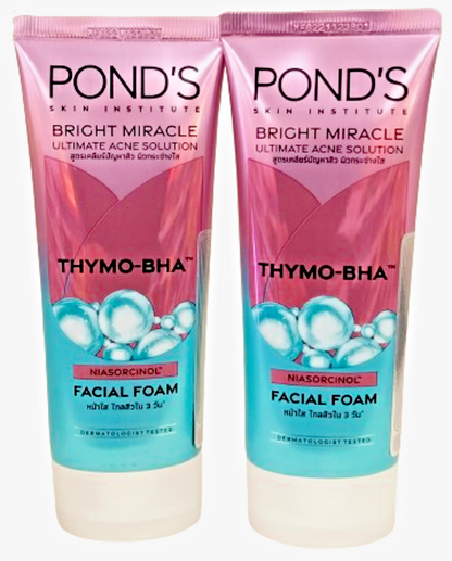 PONDS THYMO-BHA FACIAL FOAM 100G