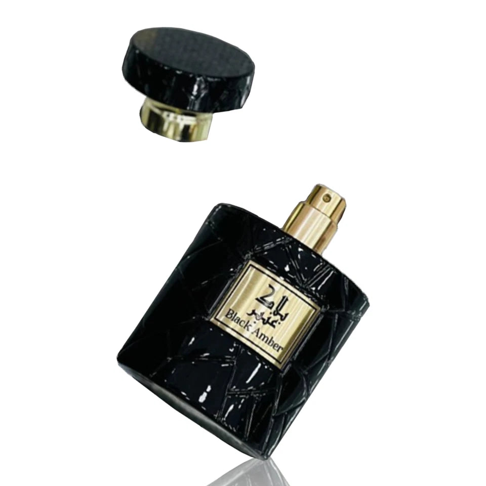 Risala Black Amber Eau De Parfum for Men, 100ml