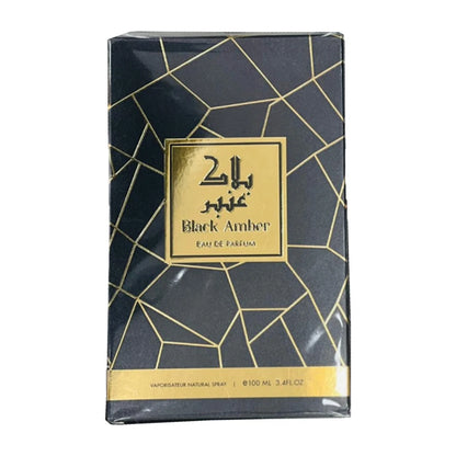 Risala Black Amber Eau De Parfum for Men, 100ml