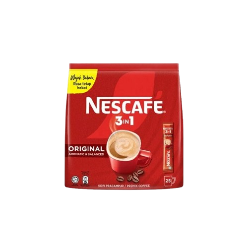 Nescafe Original  3 In 1 Instant Coffee Stick, 25x18g