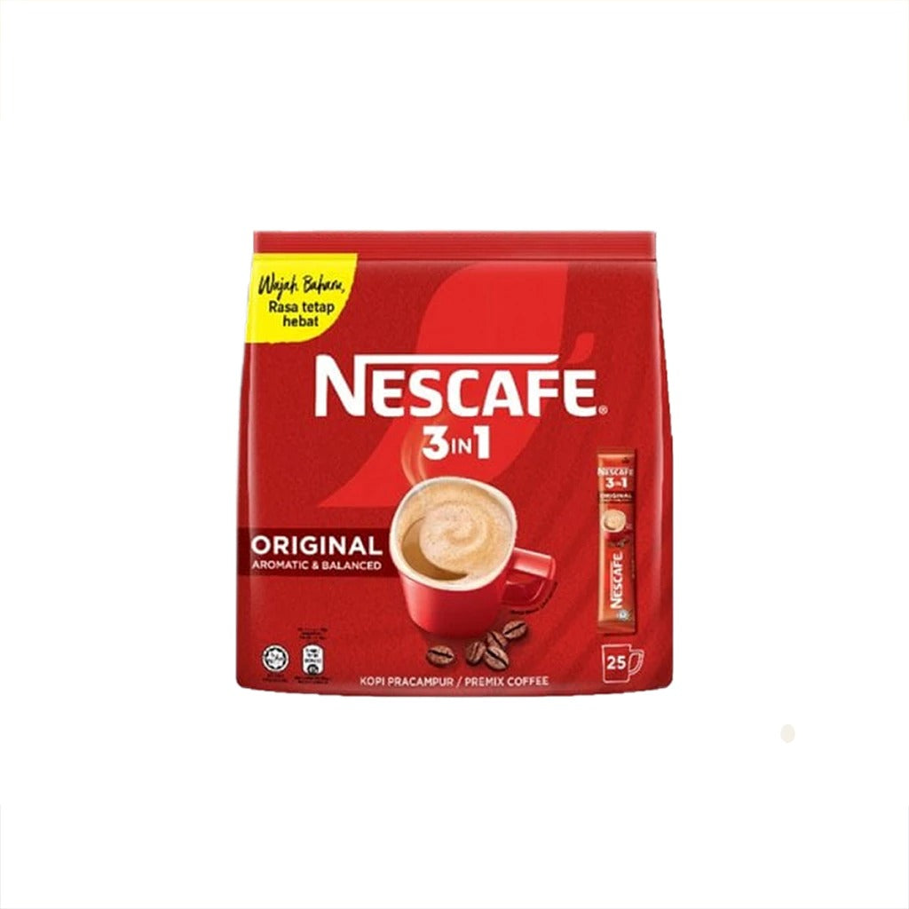 Nescafe Original  3 In 1 Instant Coffee Stick, 25x18g