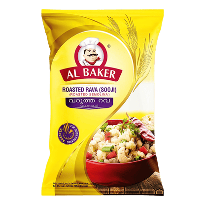 AL BAKER ROASTED RAVA 1Kg