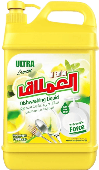 AL EMLAQ DISHWASH LIQUID LMN 1800ml