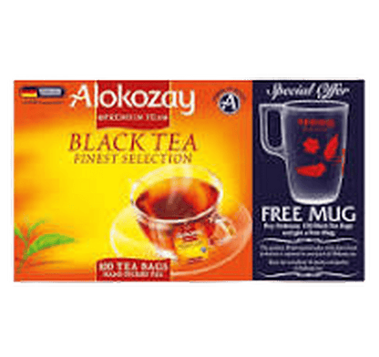 ALOKOZAY BLACK TEA 100Tea Bag with MUG