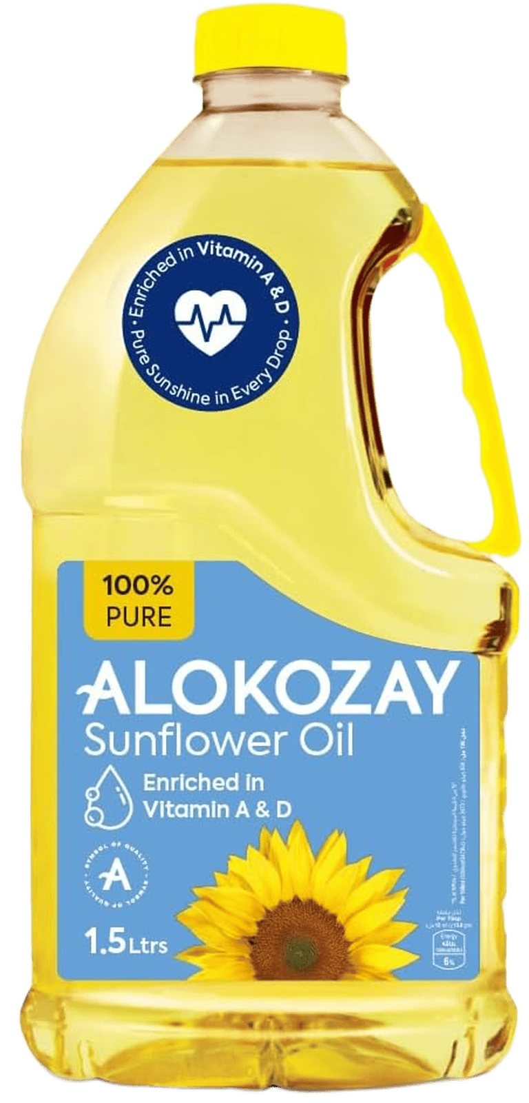 ALOKOZAY SUNFLOWER OIL 1.5Ltr