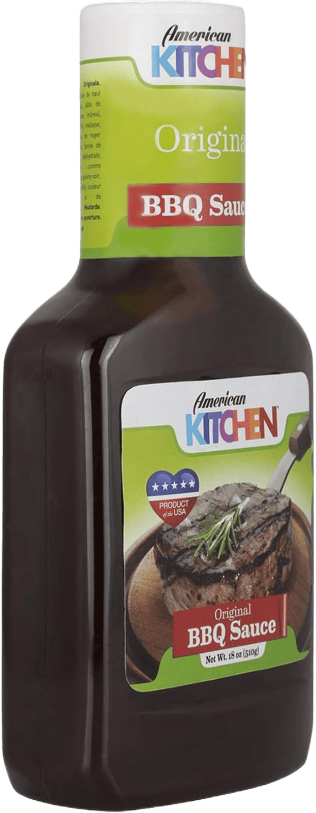 AMERICAN ORGN BBQ SAUCE 510gm