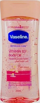 VASELINE VITAMIN B3 BODY OIL 200ml